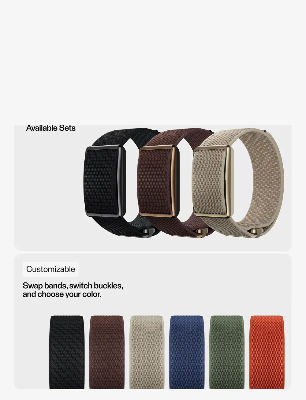 Polar - POLAR WB LOOP GEN2 - smartwatches - orange - 4