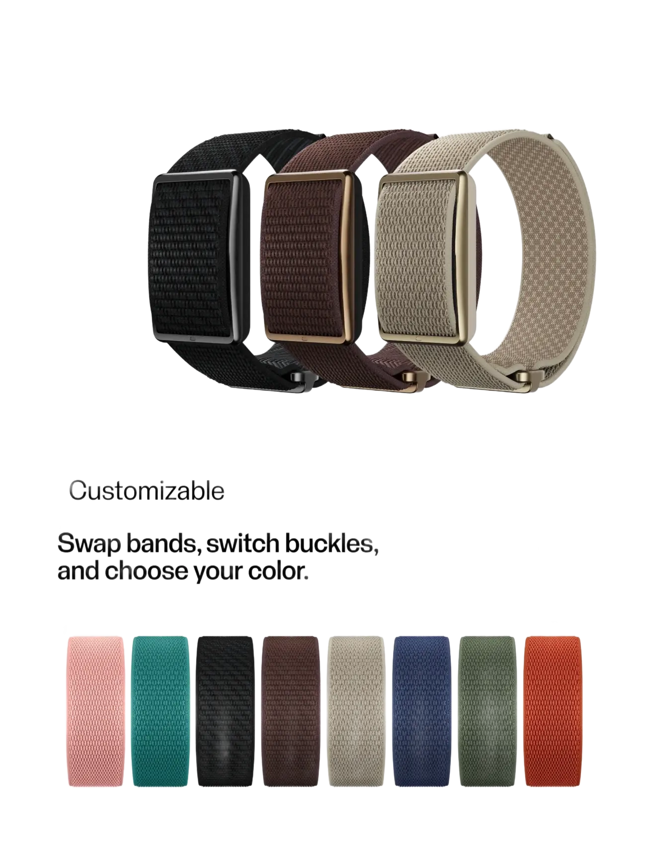 Polar - POLAR WB LOOP GEN2 TEAL S-L - smartwatches - teal - 3