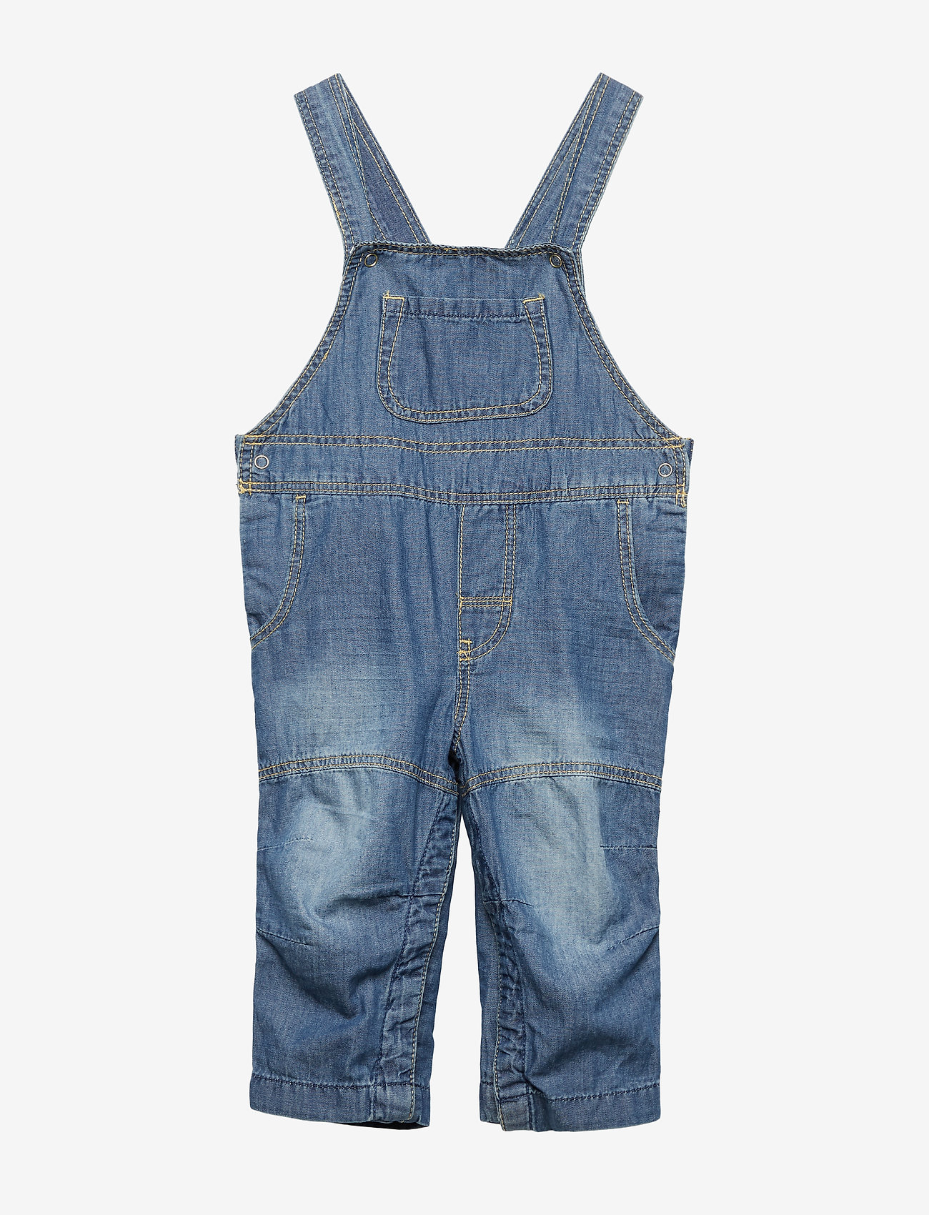 Polarn O. Pyret - Overall Denim Baby - blue denim - 0