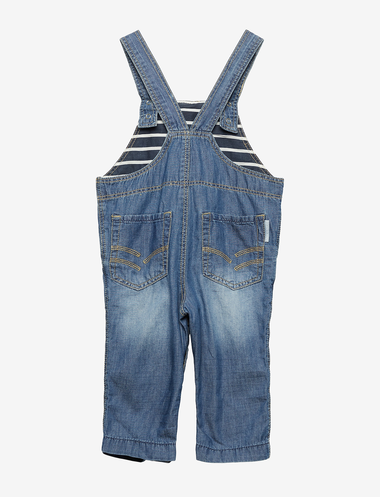 Polarn O. Pyret - Overall Denim Baby - blue denim - 1