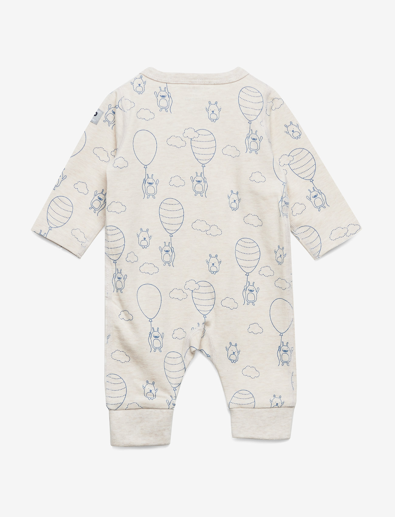 Polarn O. Pyret - Overall baby - ecru melange - 1