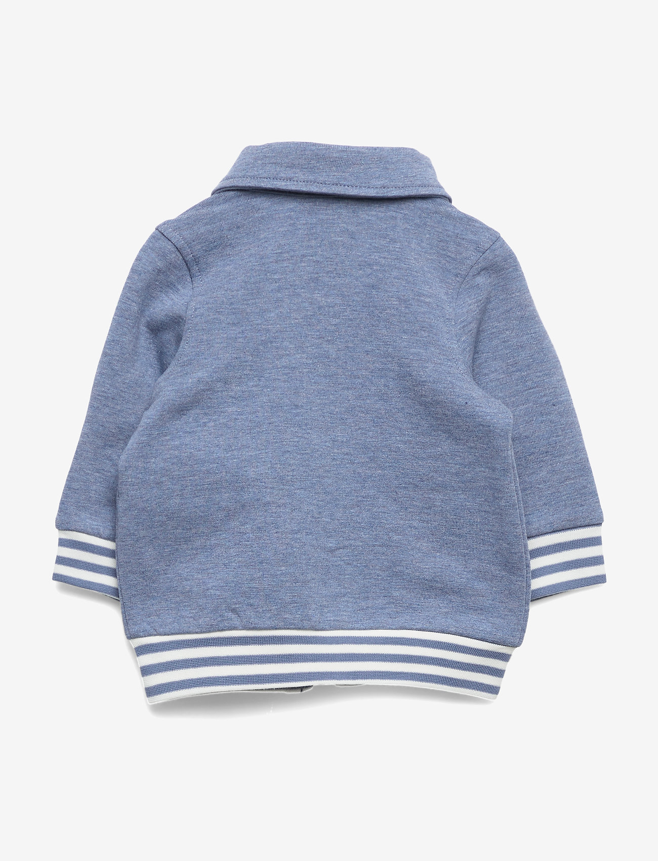 Polarn O. Pyret - Sweater Jersey Baby - bluemelange - 1