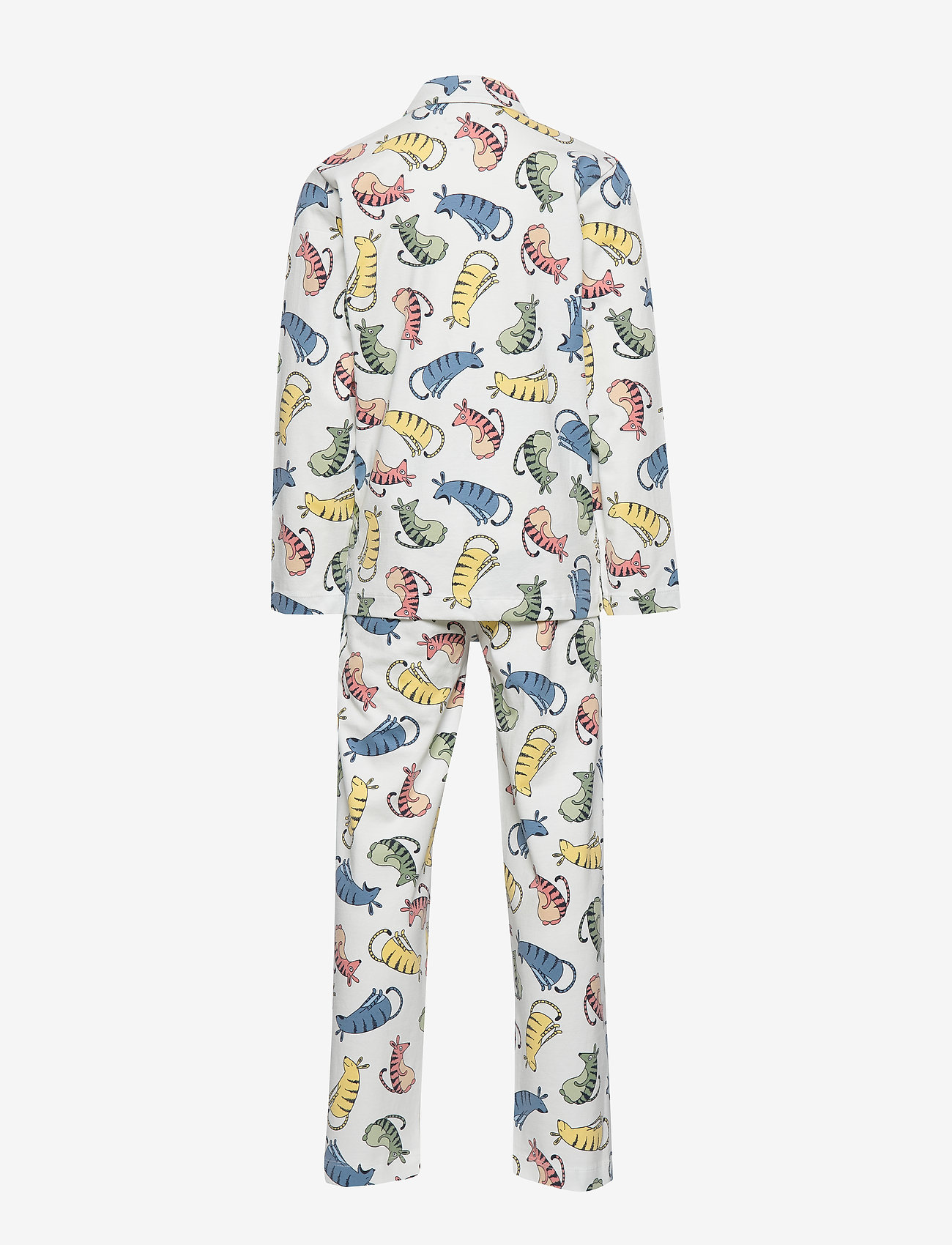 Polarn O. Pyret - Pyjamas AOP Preschool - snow white - 1