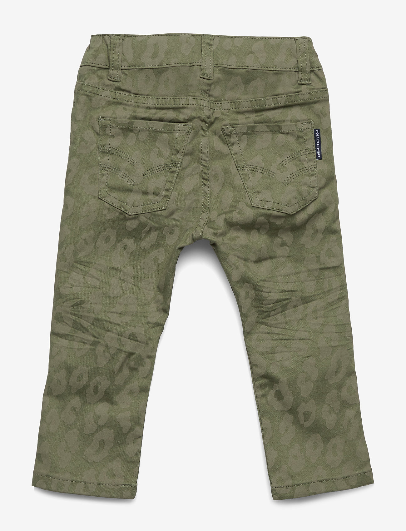 Polarn O. Pyret - Trousers AOP Preschool - olivine - 1