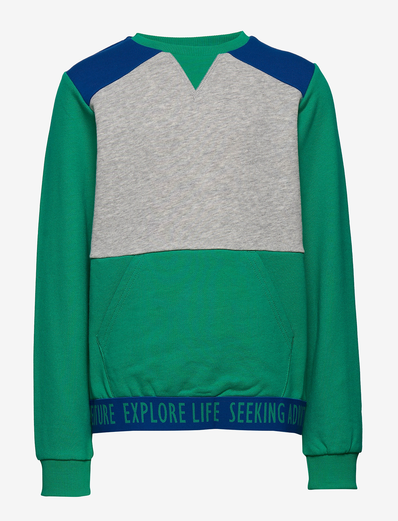 Polarn O. Pyret - Sweater with pocket School - deep green - 0