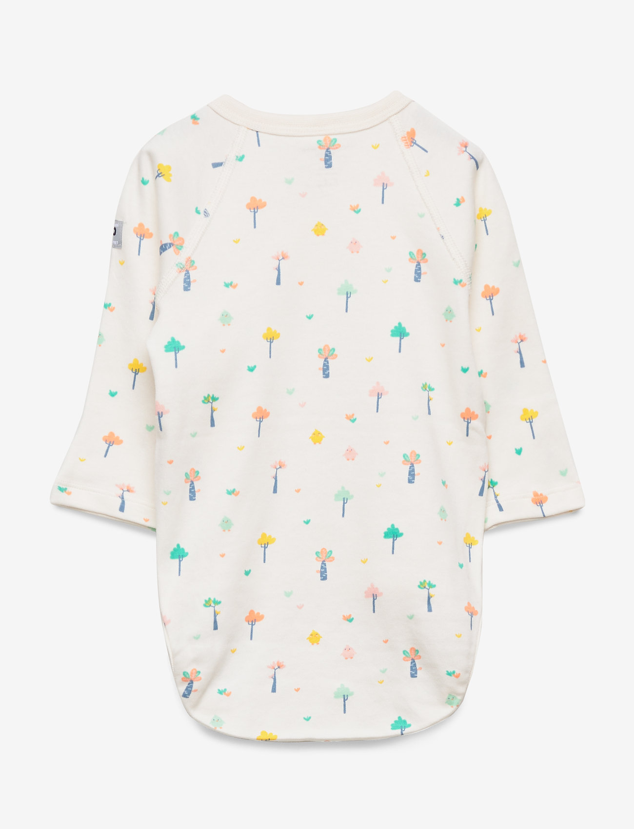 Polarn O. Pyret - Body Wrapover AOP Baby - snow white - 1
