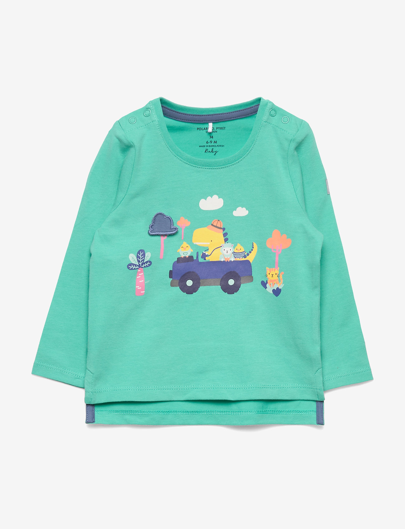 Polarn O. Pyret - Top L/S Baby - waterfall - 0