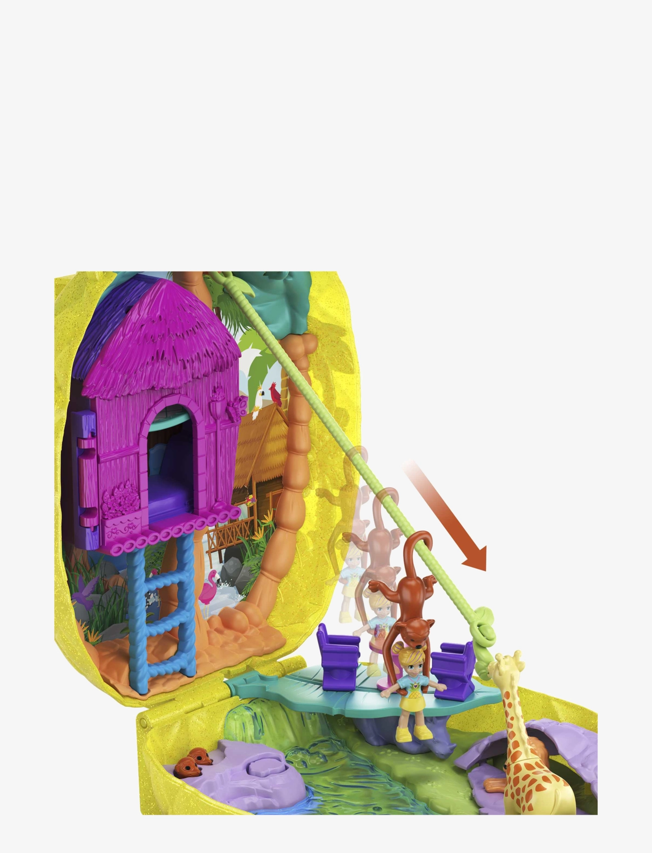 Polly Pocket - TROPICOOL Pineapple Purse - multi color - 1