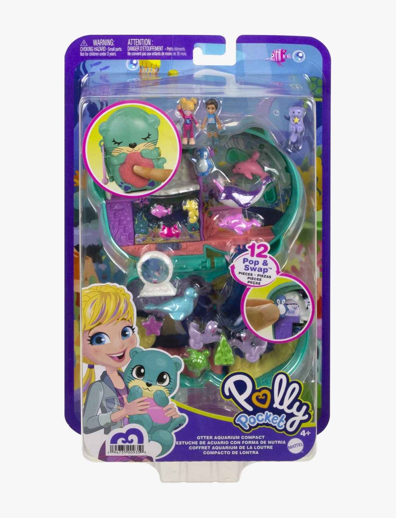 Polly Pocket - Otter Aquarium Compact - multi color - 3