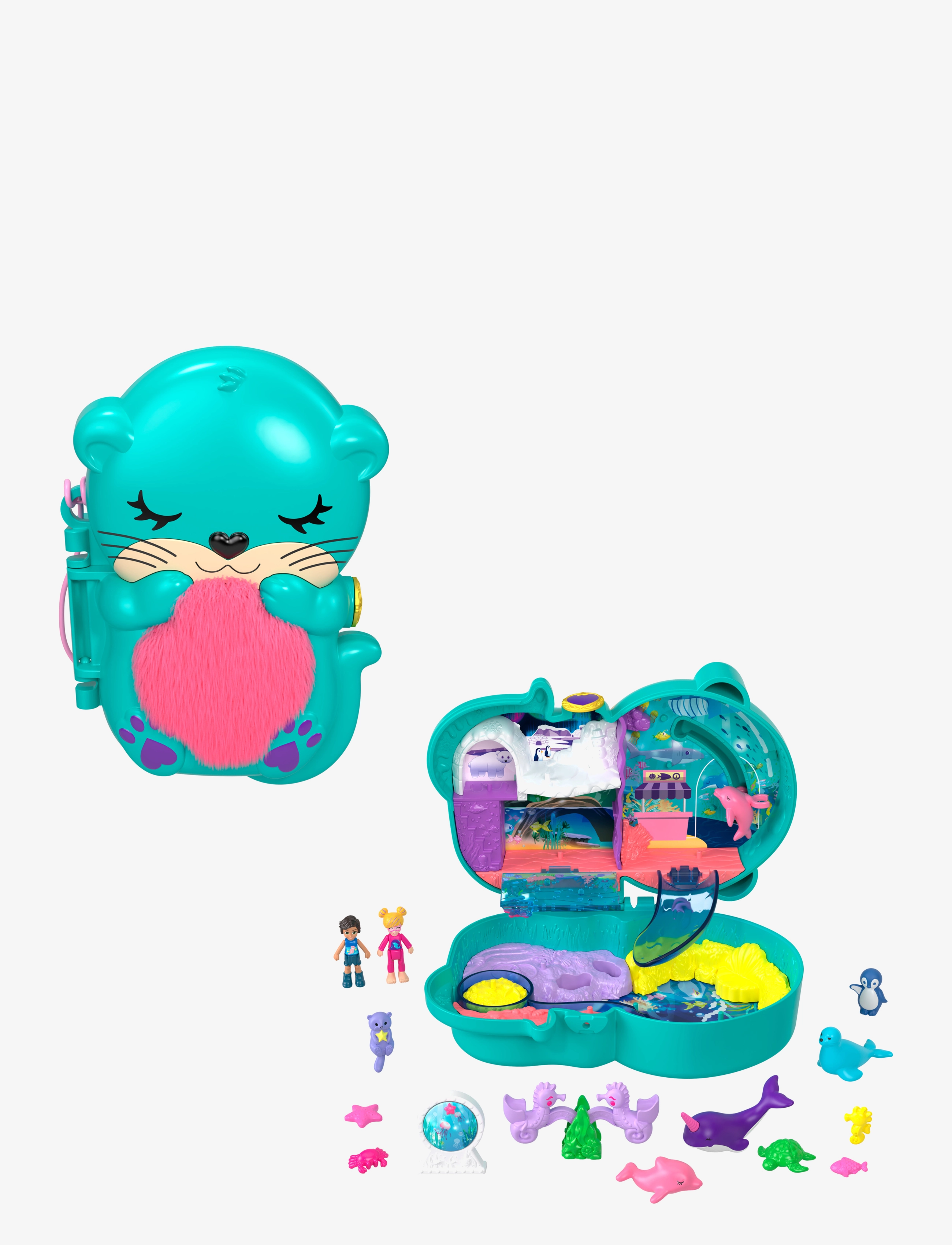 Polly Pocket - Otter Aquarium Compact - multi color - 2