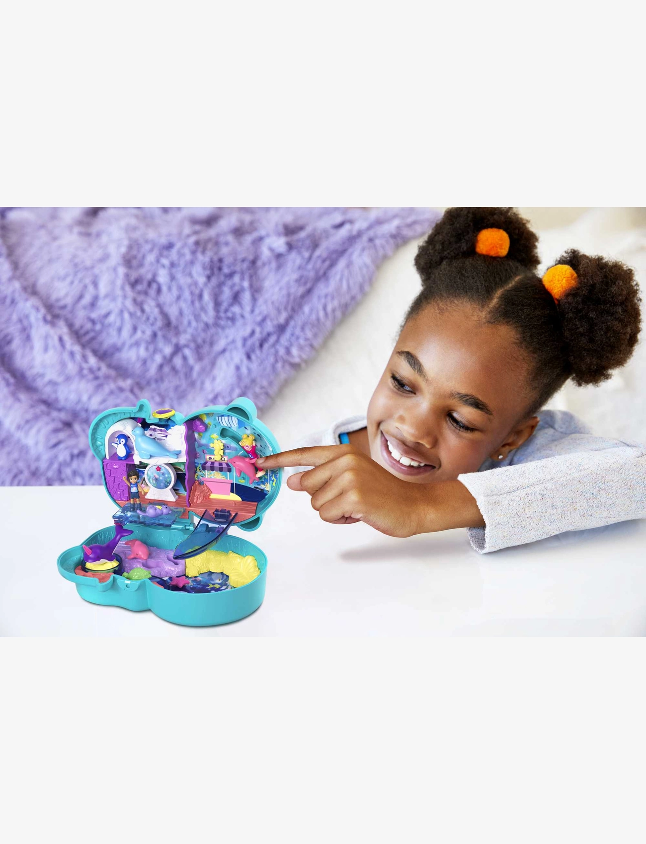 Polly Pocket - Otter Aquarium Compact - multi color - 4