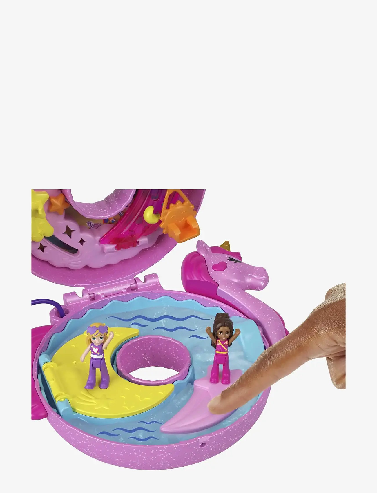 Polly Pocket - SPARKLE COVE ADVENTURE Unicorn Floatie Compact - film- & märchenfiguren - multi color - 4