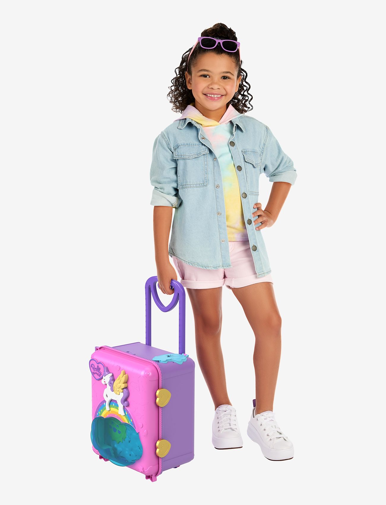 Polly Pocket - Dolls Pollyville Resort Roll Away Playset - film- & eventyrsfigurer - multi color - 4