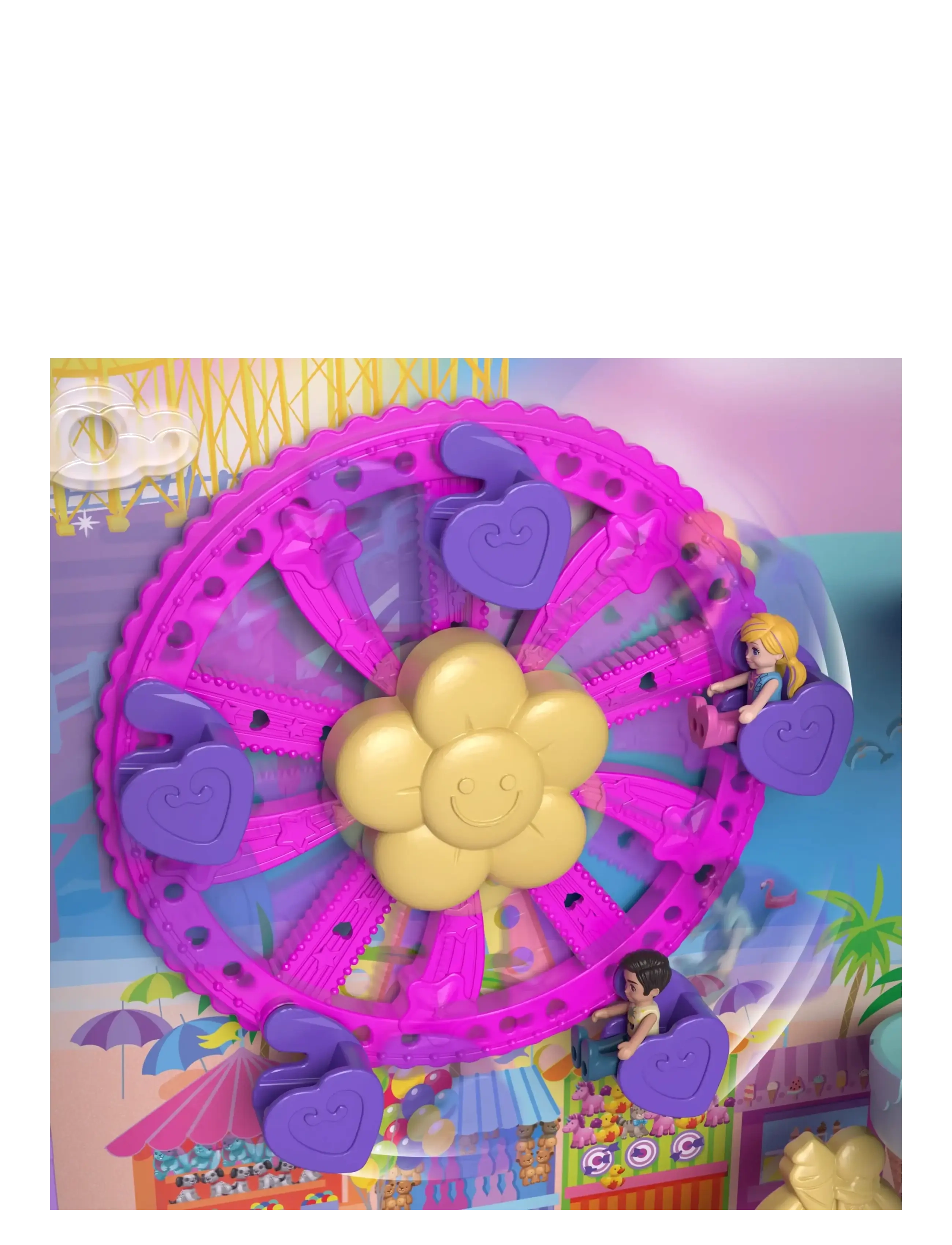 Polly Pocket - Dolls Pollyville Resort Roll Away Playset - multi color - 4