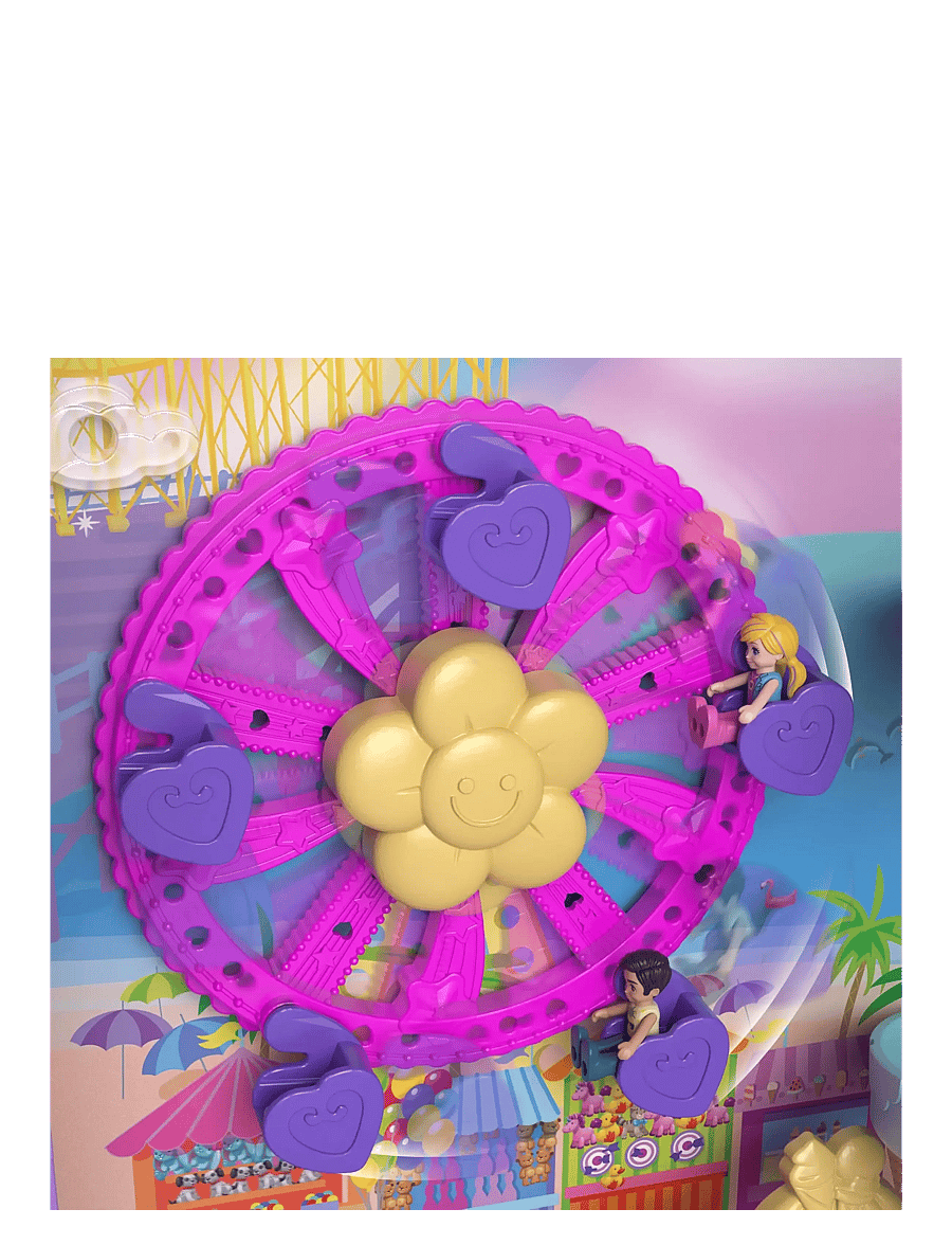 Polly Pocket - Dolls Pollyville Resort Roll Away Playset - multi color - 4