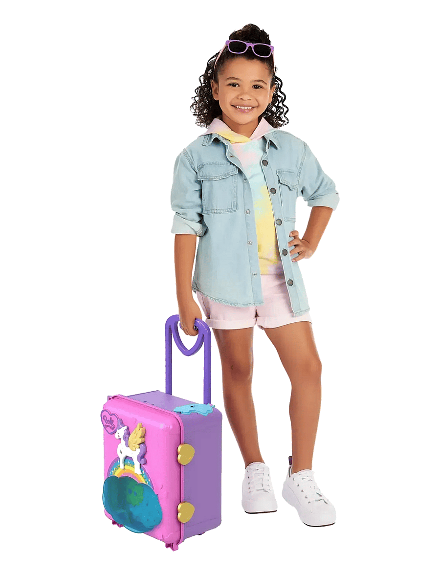 Polly Pocket - Dolls Pollyville Resort Roll Away Playset - multi color - 1