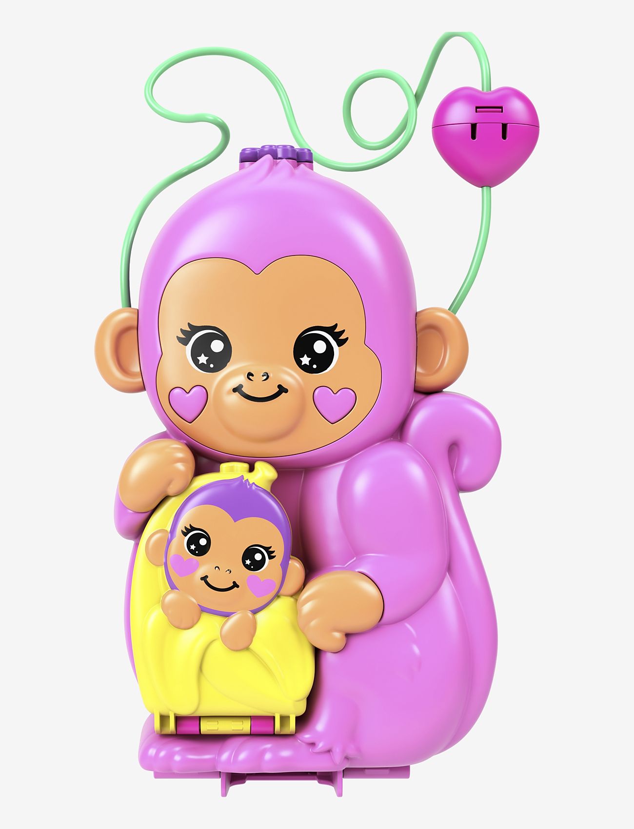 Polly Pocket - Polly Pocket Momma Monkey and Baby - play sets - multicolor - 2