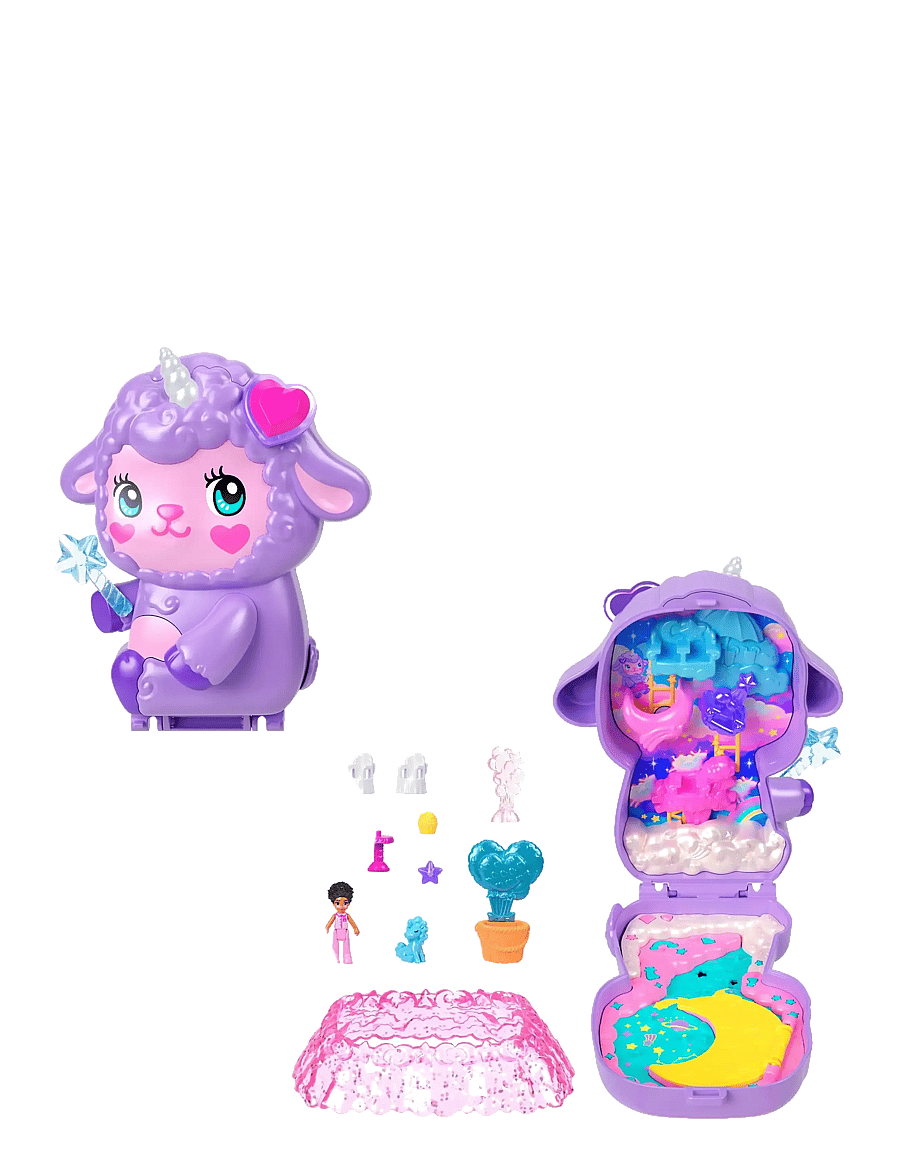 Polly Pocket - Polly Pocket ONLY Cozy Dreamland Compact - zestawy zabawkowe - multi color - 0
