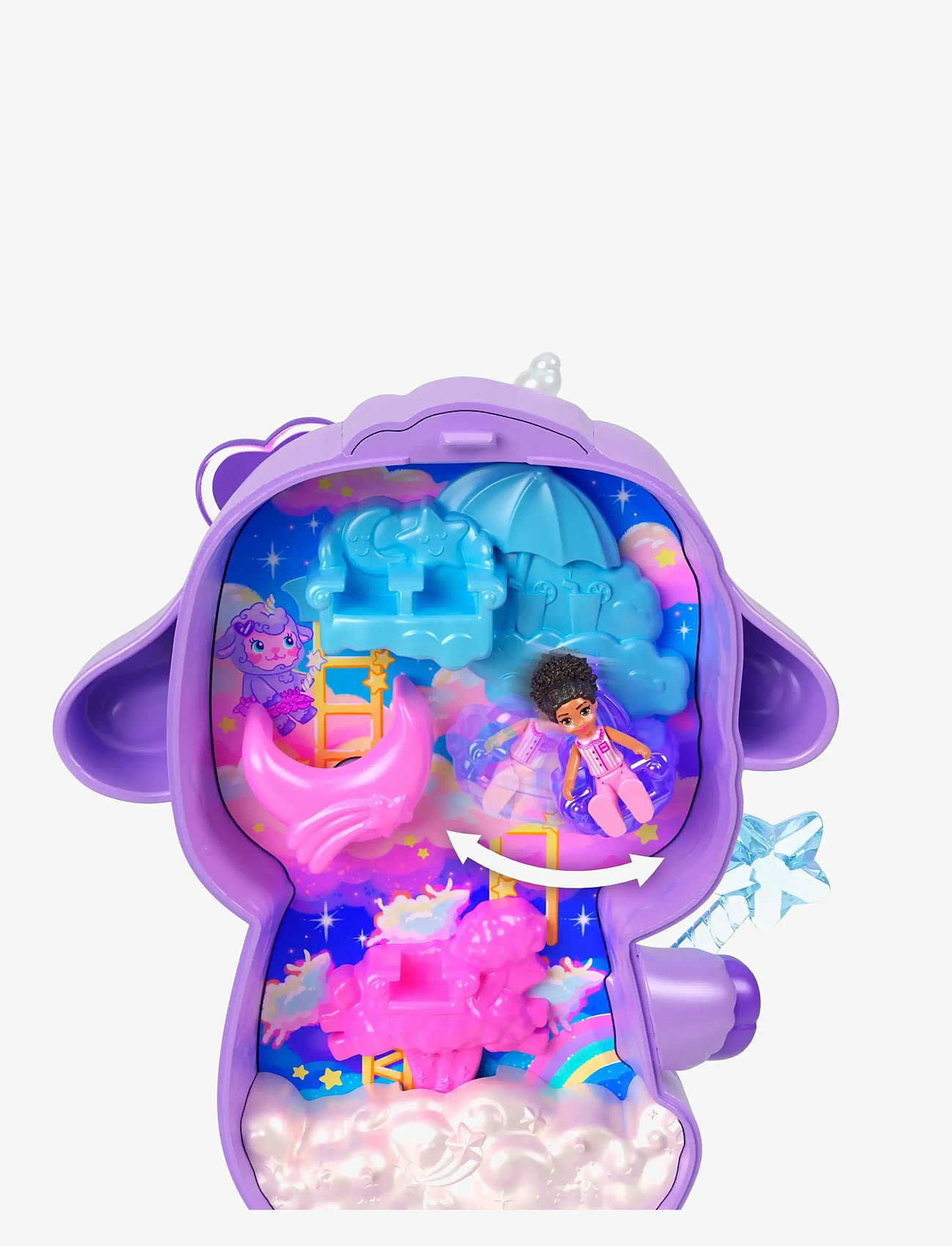 Polly Pocket - Polly Pocket   ONLY Cozy Dreamland Compact - ensembles de jeux - multi color - 4