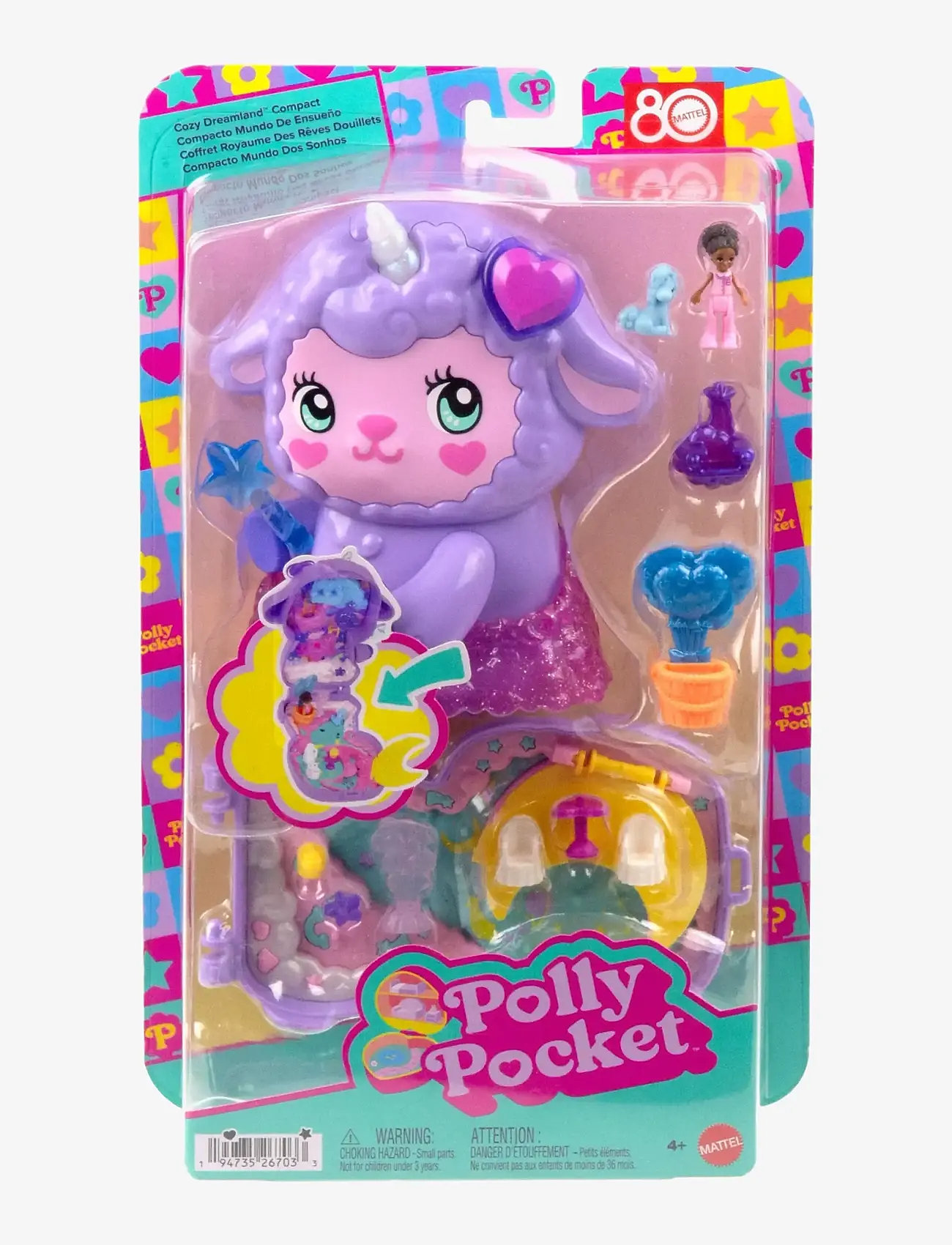 Polly Pocket - Polly Pocket   ONLY Cozy Dreamland Compact - ensembles de jeux - multi color - 5