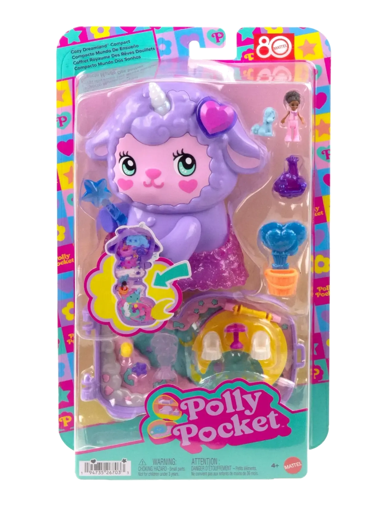 Polly Pocket - Polly Pocket   ONLY Cozy Dreamland Compact - spiel-sets - multi color - 5