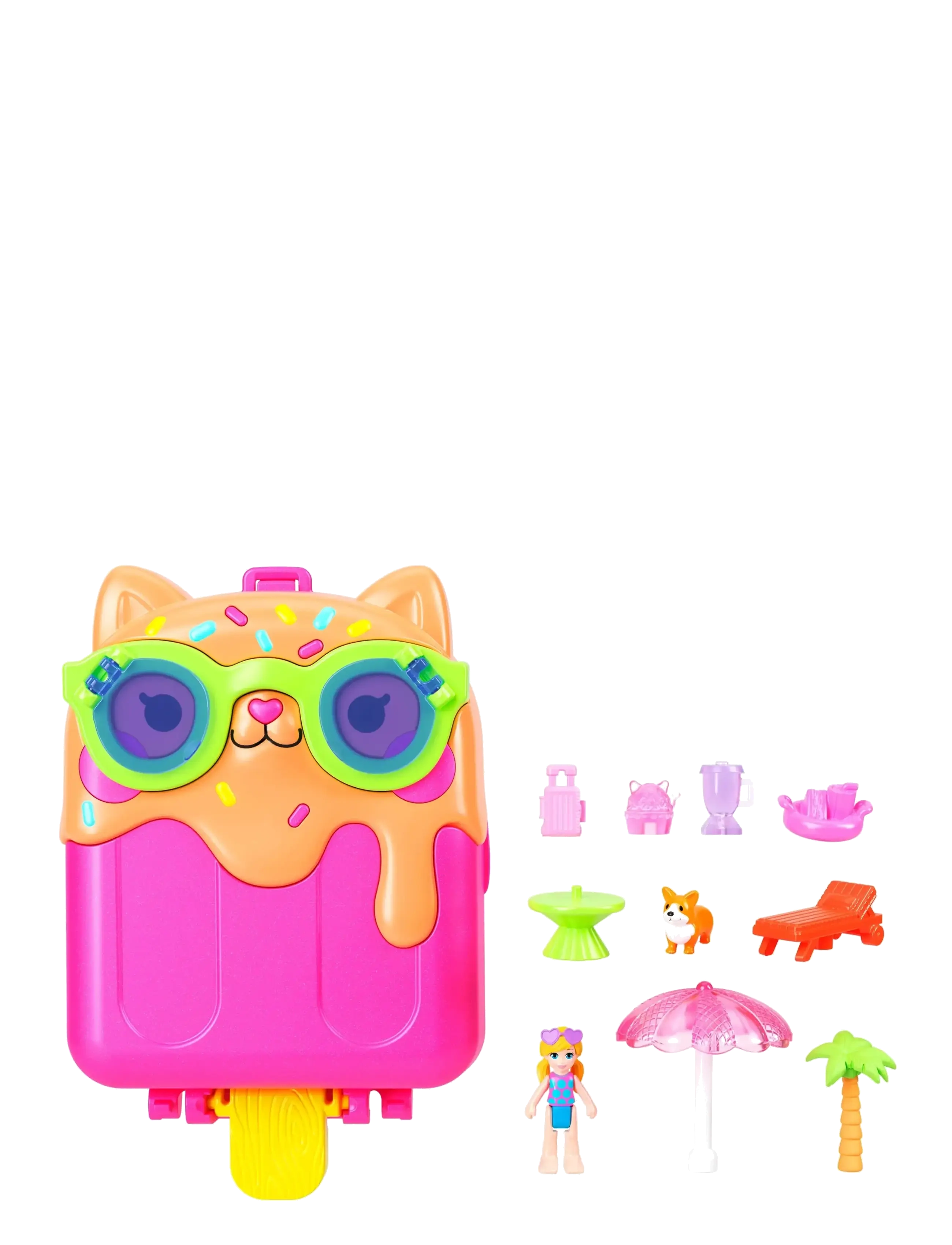 Polly Pocket - Polly Pocket   Kitty Popsicle Resort Compact - lekset - multi color - 4