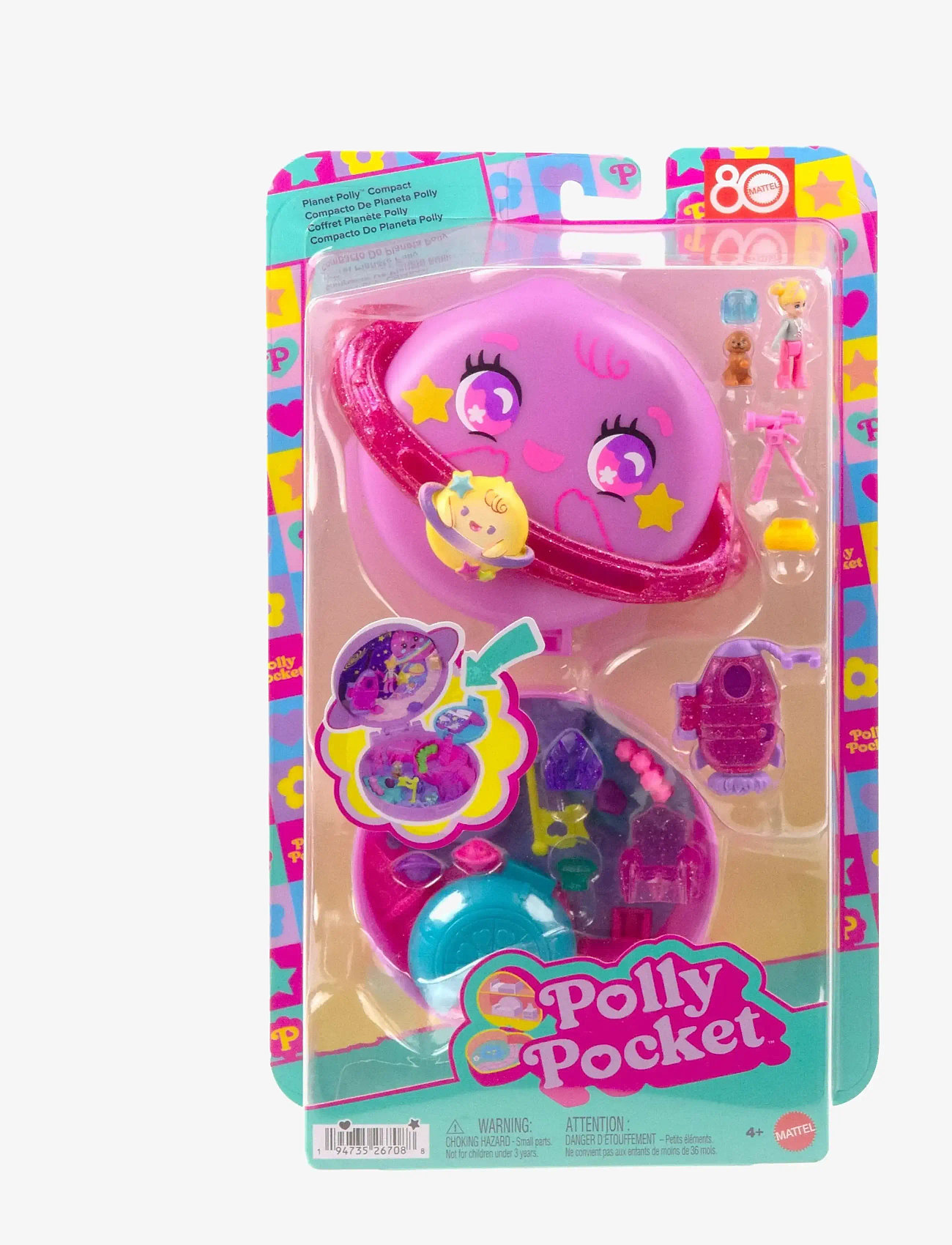 Polly Pocket - Polly Pocket   Planet Polly Compact - spiel-sets - multi color - 5