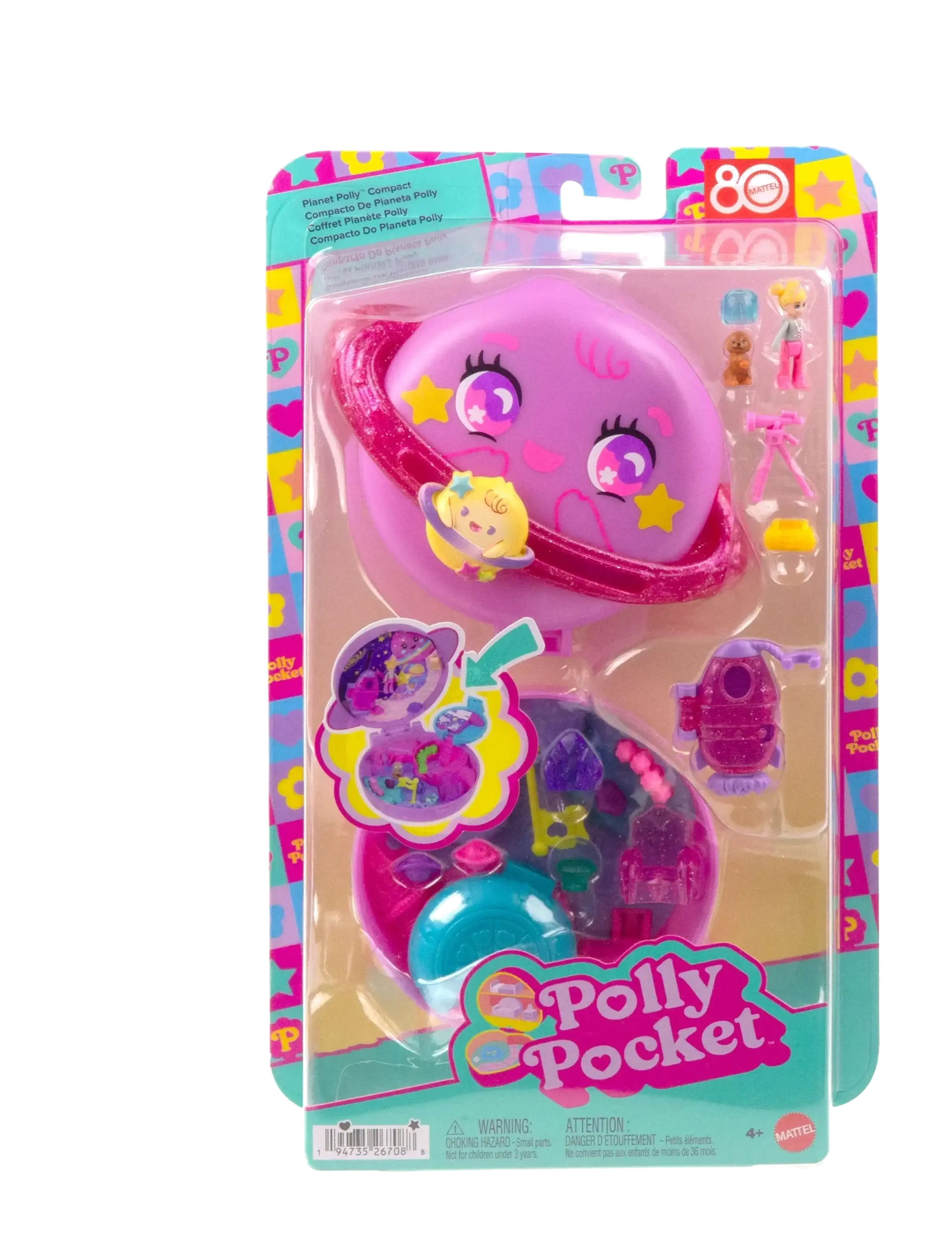 Polly Pocket - Polly Pocket   Planet Polly Compact - spiel-sets - multi color - 5