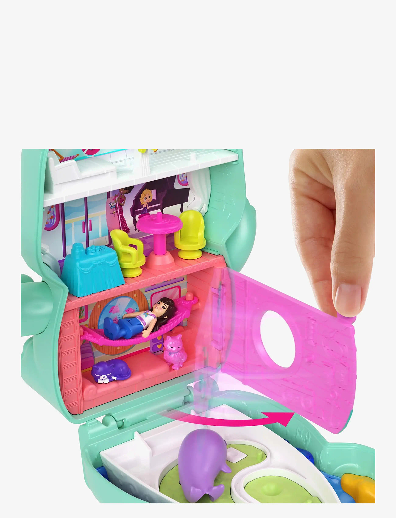 Polly Pocket - POLLY POCKET BIG POCKET WORLD 25 1 - spiel-sets - multi color - 3