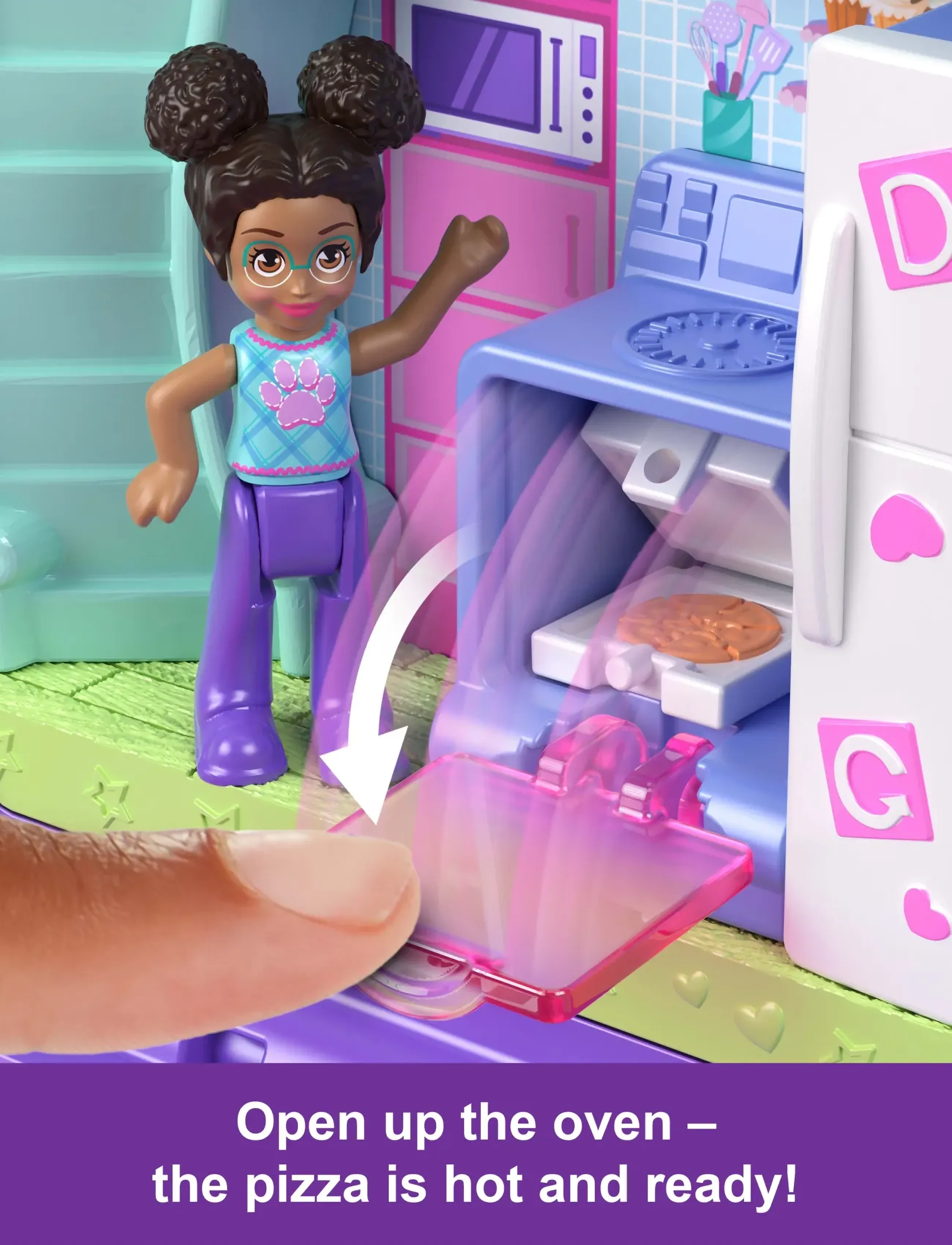 Polly Pocket - SLEEPOVER PUPPY Compact - multi color - 3