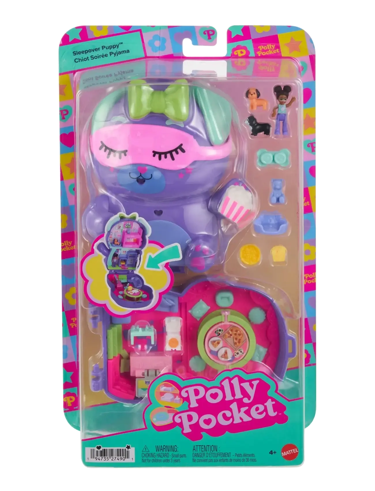 Polly Pocket - SLEEPOVER PUPPY Compact - multi color - 1