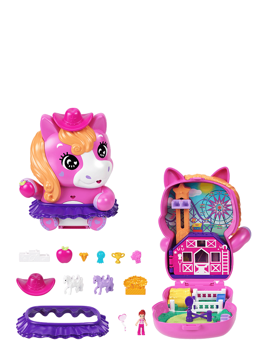 Polly Pocket - Pony Rodeo Compact - leikfangasett & fígúrur - multi color - 1