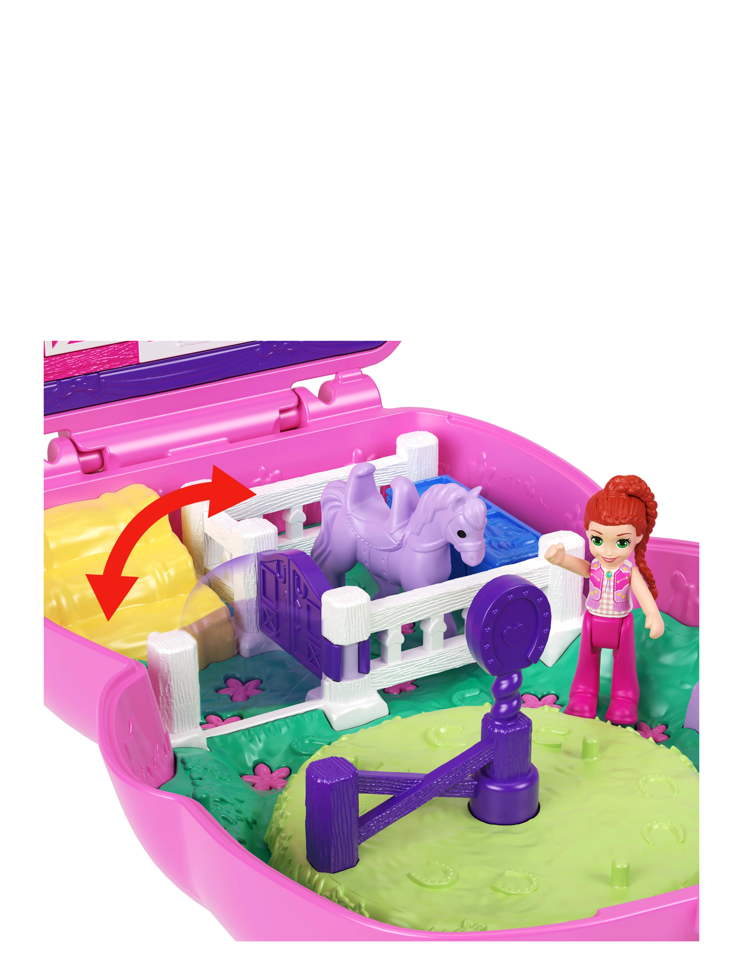 Polly Pocket - Pony Rodeo Compact - leikfangasett & fígúrur - multi color - 5