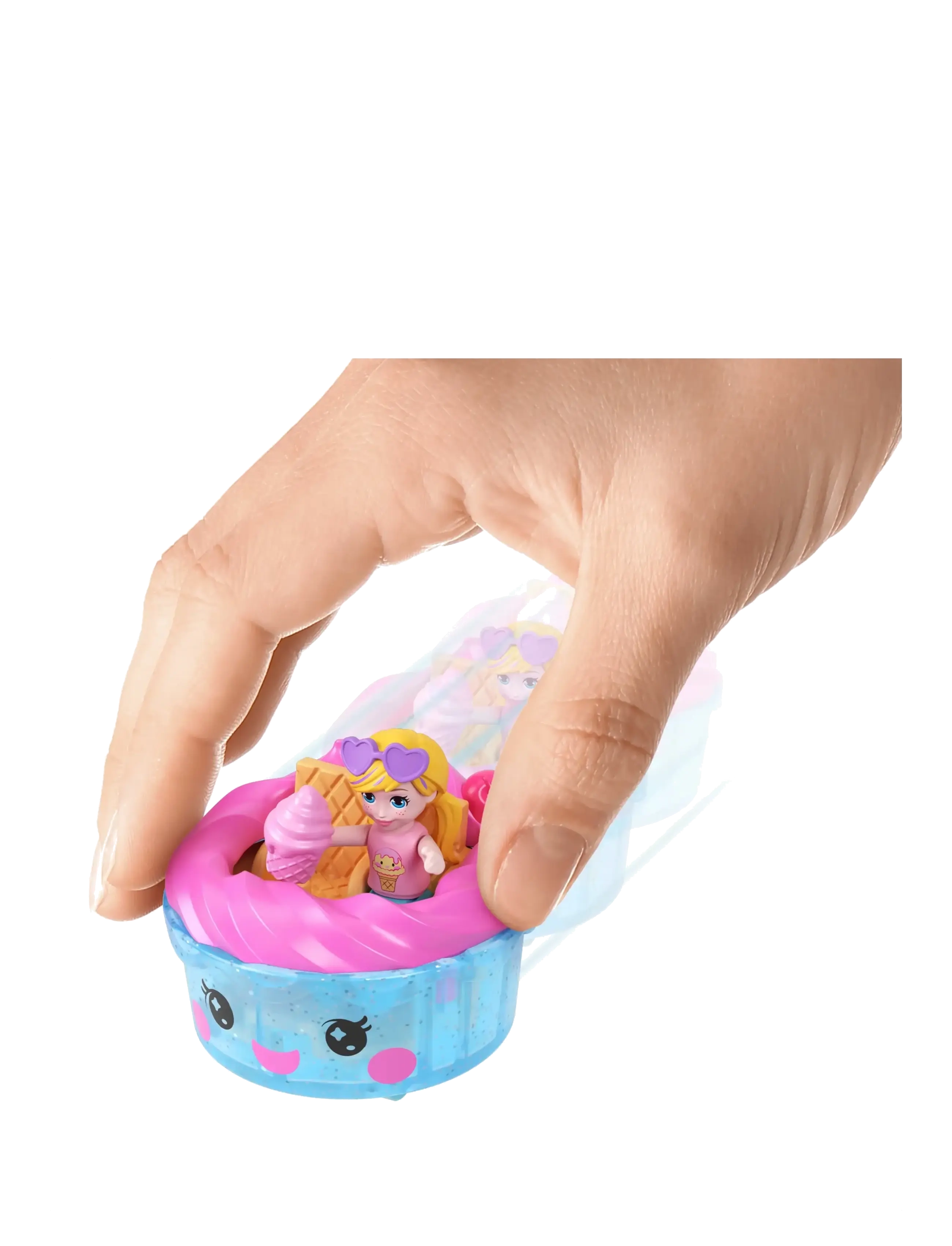 Polly Pocket - Polly Pocket  TINY TAKEOUT REVEAL ASSORTMENT - lekset - multicolor - 4