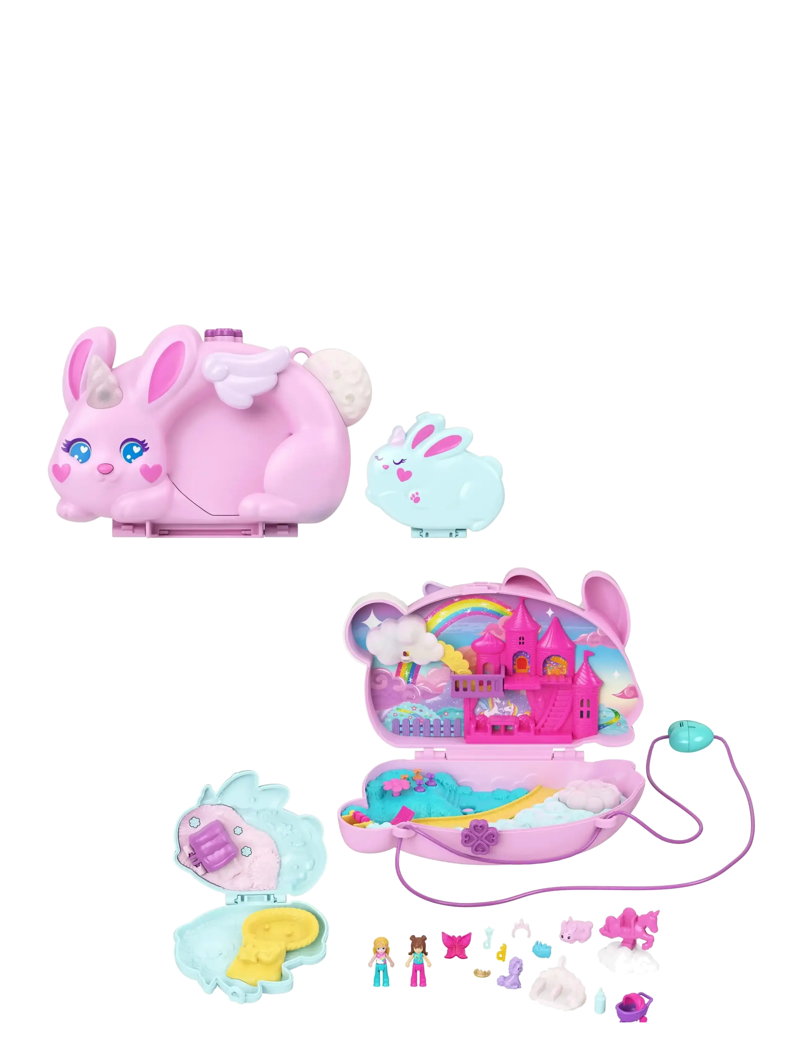 Polly Pocket - Polly Pocket   Large Wearable Fall Uni-Bunny - multi color - 1