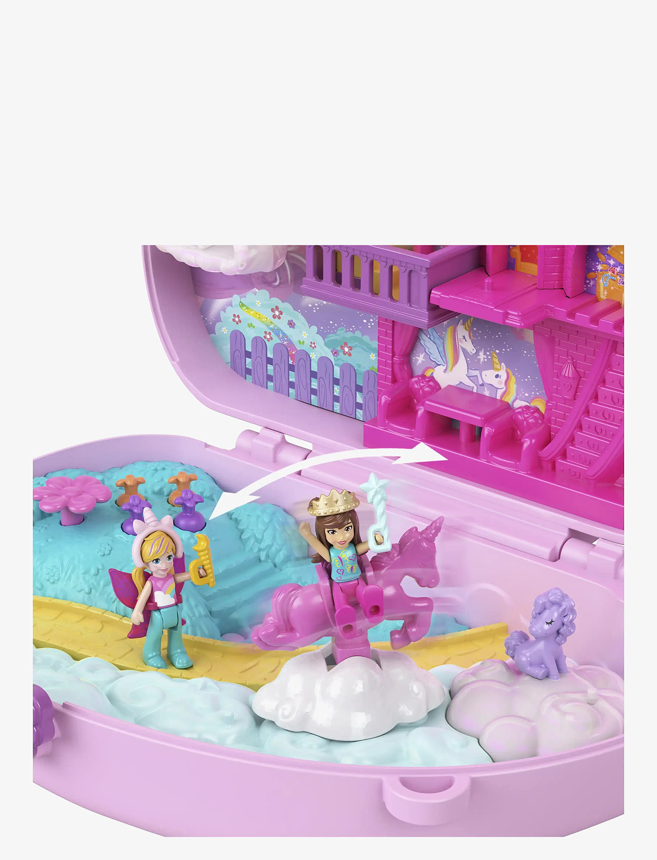 Polly Pocket - Polly Pocket   Large Wearable Fall Uni-Bunny - lekset - multi color - 4