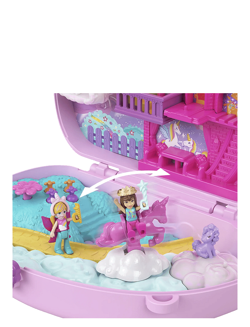 Polly Pocket - Polly Pocket Large Wearable Fall Uni-Bunny - leikfangasett - multi color - 4