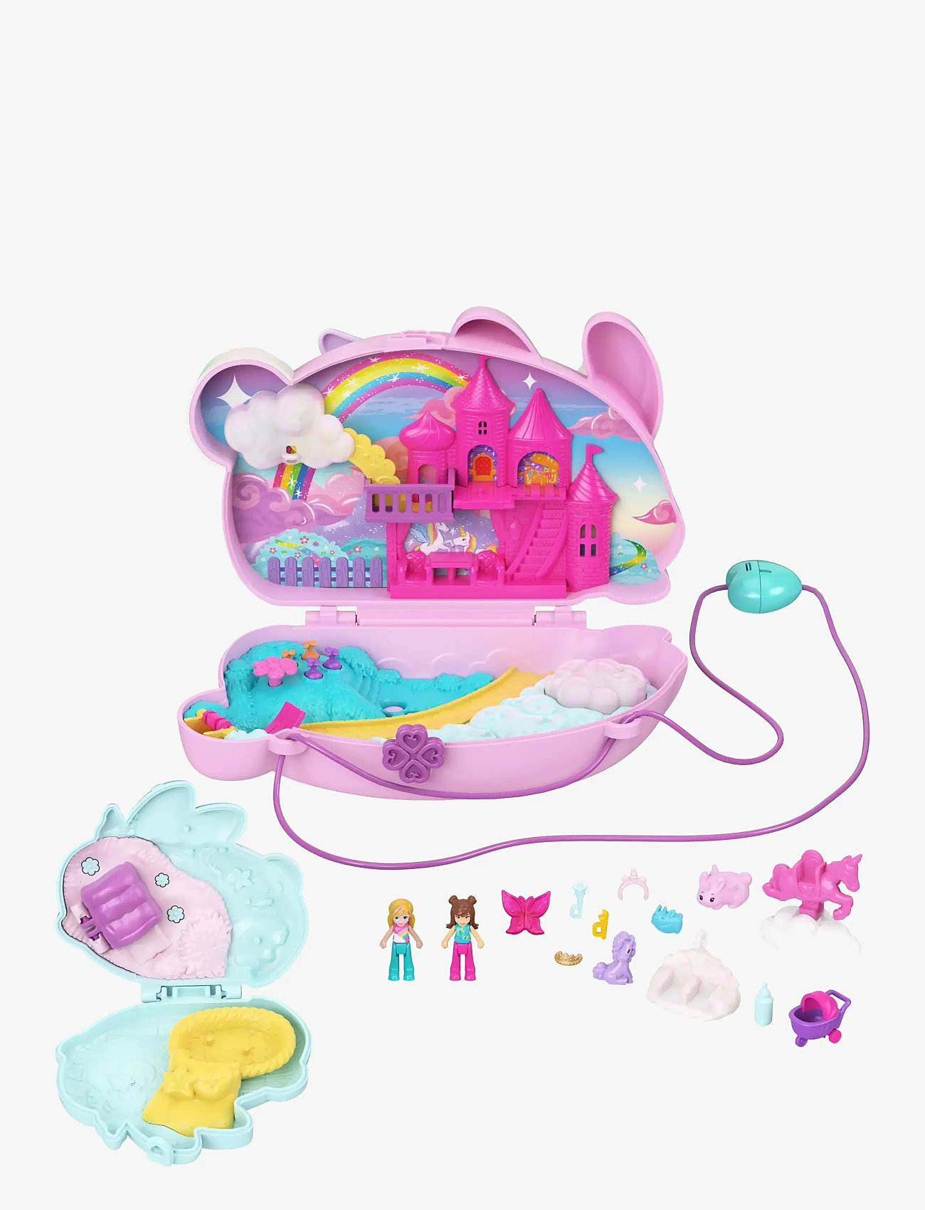 Polly Pocket - Polly Pocket   Large Wearable Fall Uni-Bunny - lekset - multi color - 5