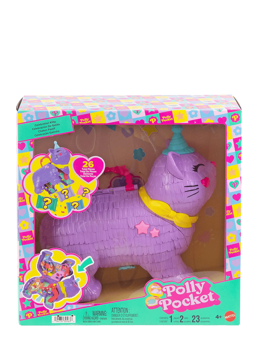 Polly Pocket - Polly Pocket FALL PARTY CAT PINATA - spiel-sets - multi color - 5