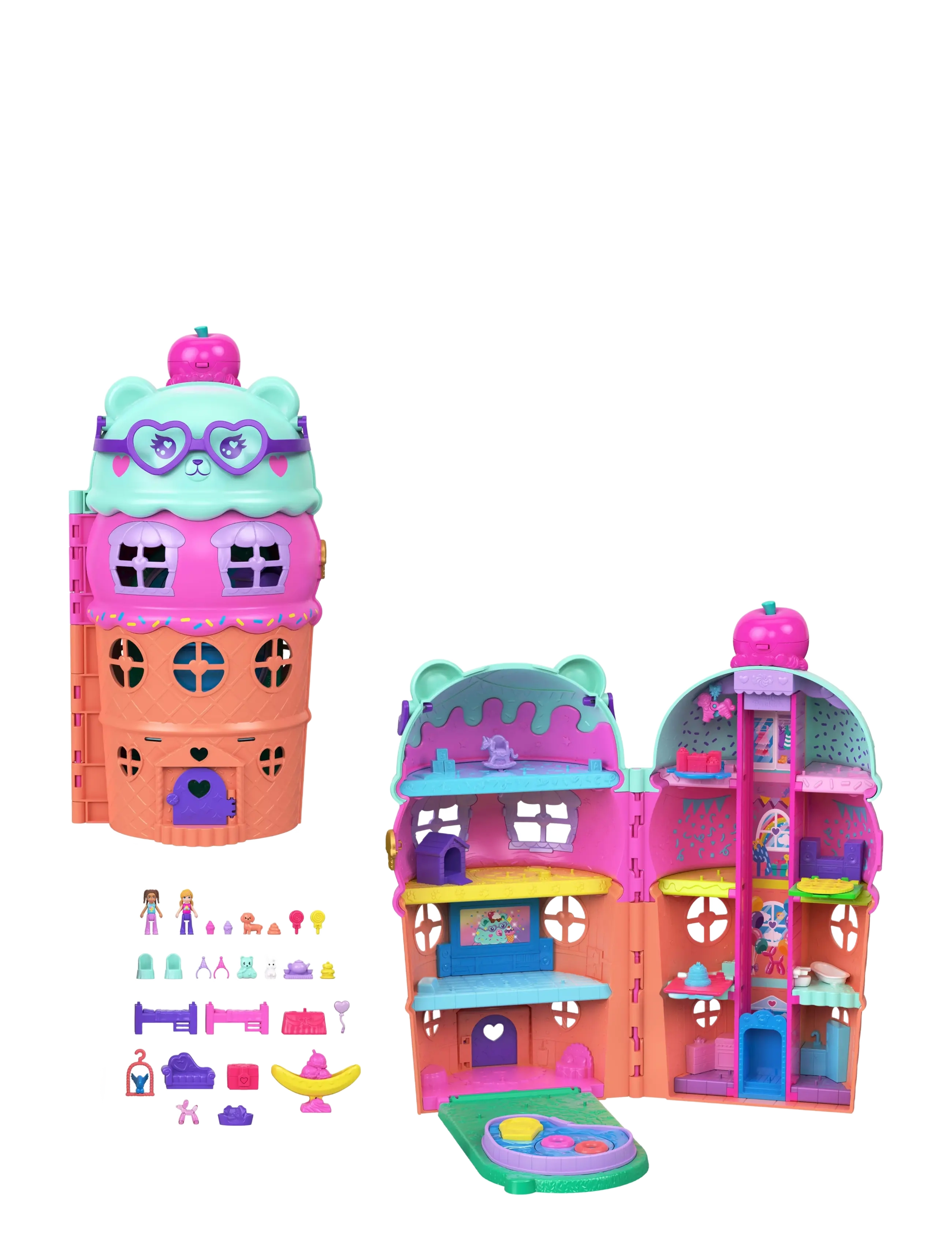 Polly Pocket Polly Pocket  GELATO HOUSE COMPACT - Plus de 50€ - MULTICOLOR / multi