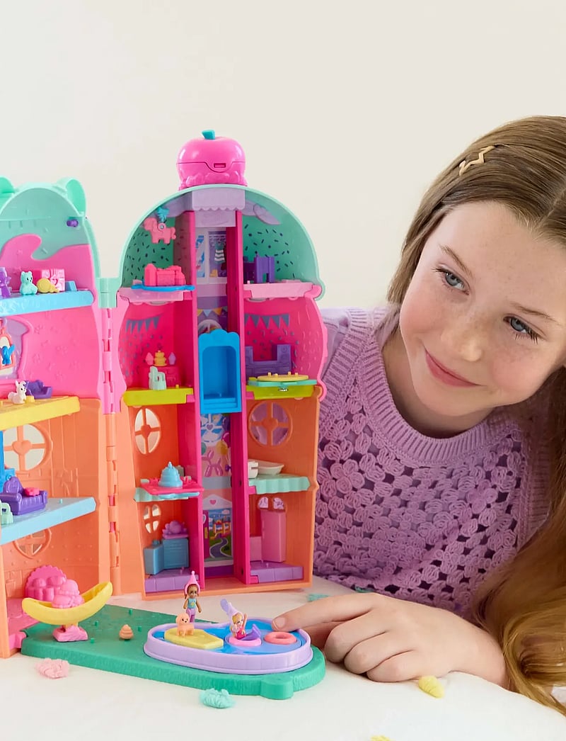 Polly Pocket - Polly Pocket GELATO HOUSE COMPACT - dukkehuse - multicolor - 0