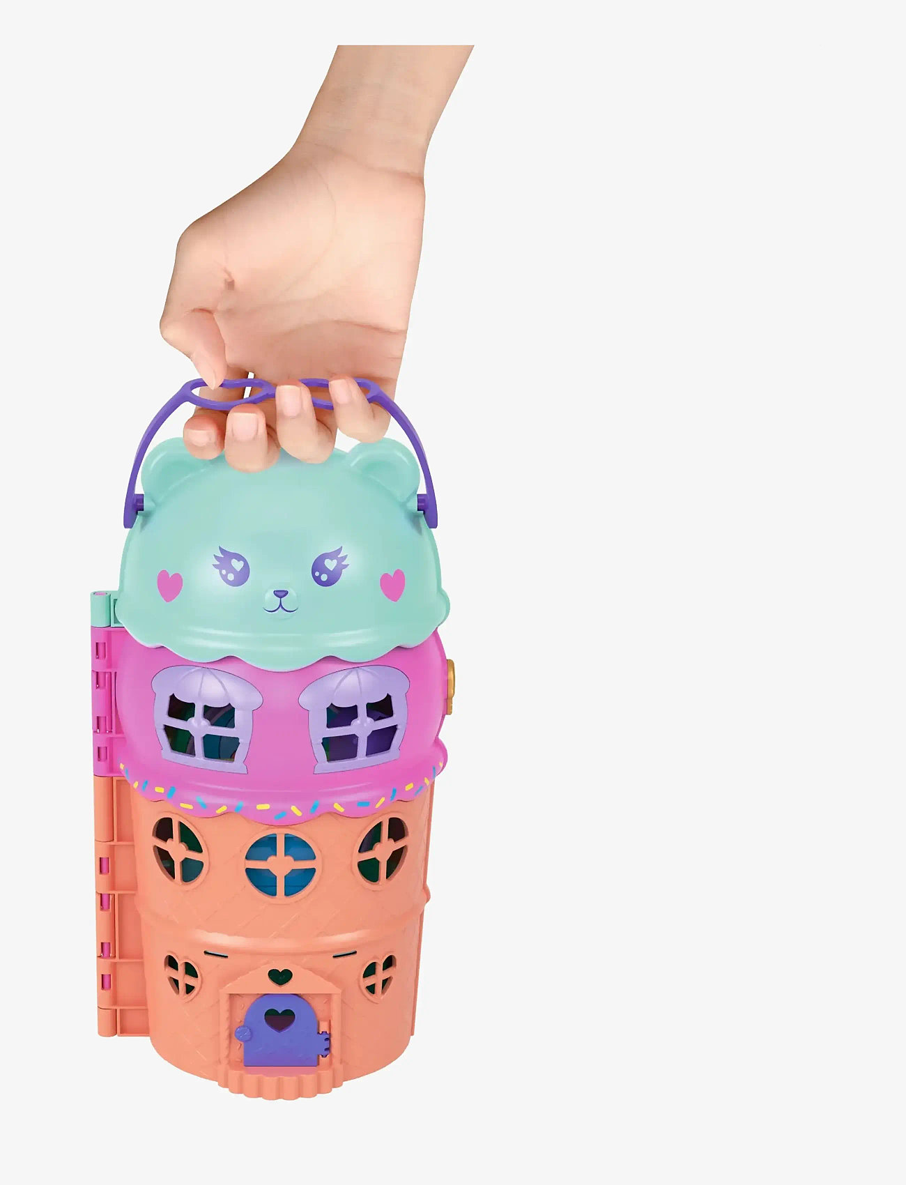 Polly Pocket - Polly Pocket  GELATO HOUSE COMPACT - dukkehuse - multicolor - 2