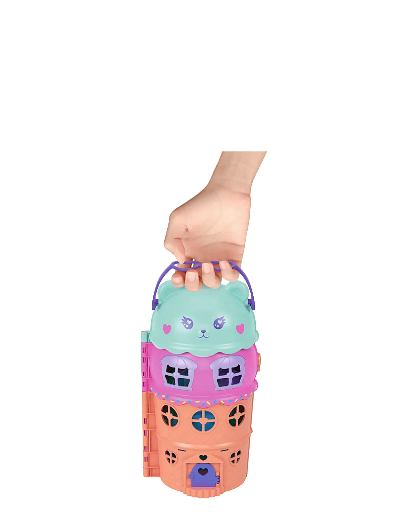 Polly Pocket - Polly Pocket GELATO HOUSE COMPACT - dukkehuse - multicolor - 2