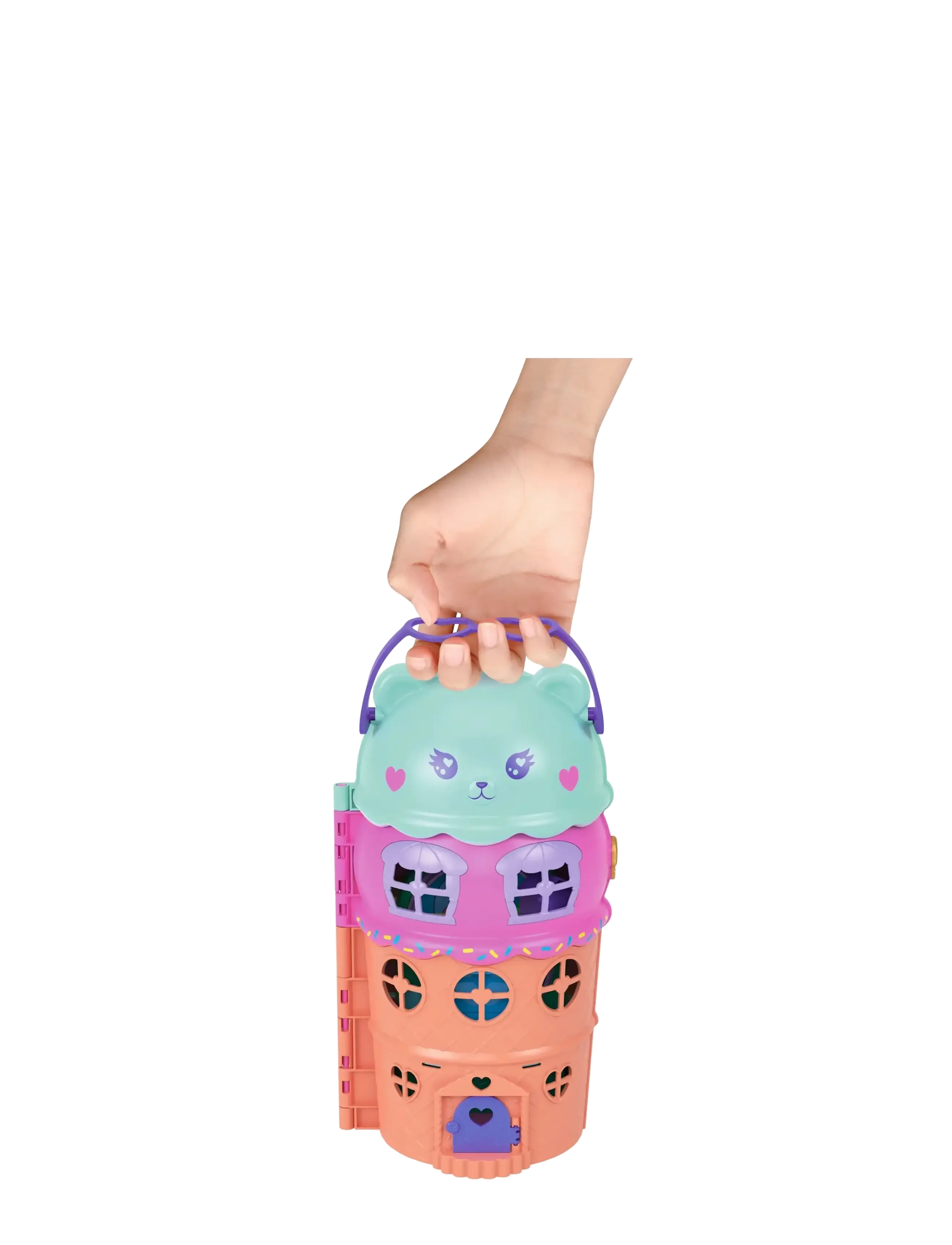 Polly Pocket - Polly Pocket  GELATO HOUSE COMPACT - dukkehuse - multicolor - 2