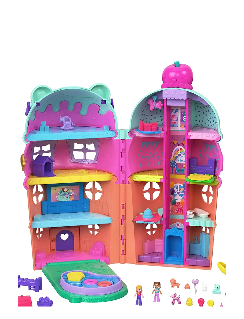 Polly Pocket - Polly Pocket GELATO HOUSE COMPACT - dukkehuse - multicolor - 4