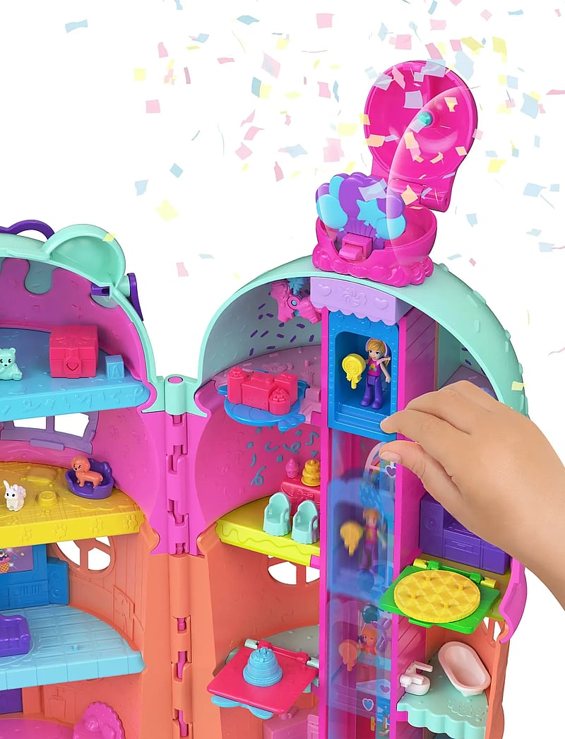 Polly Pocket - Polly Pocket GELATO HOUSE COMPACT - dukkehuse - multicolor - 5