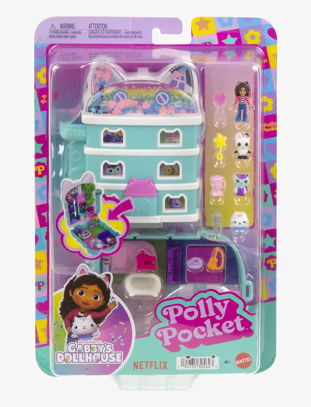 Polly Pocket - Polly Pocket  GABBYS DOLLHOUSE COMPACT - lekset - multi color - 1