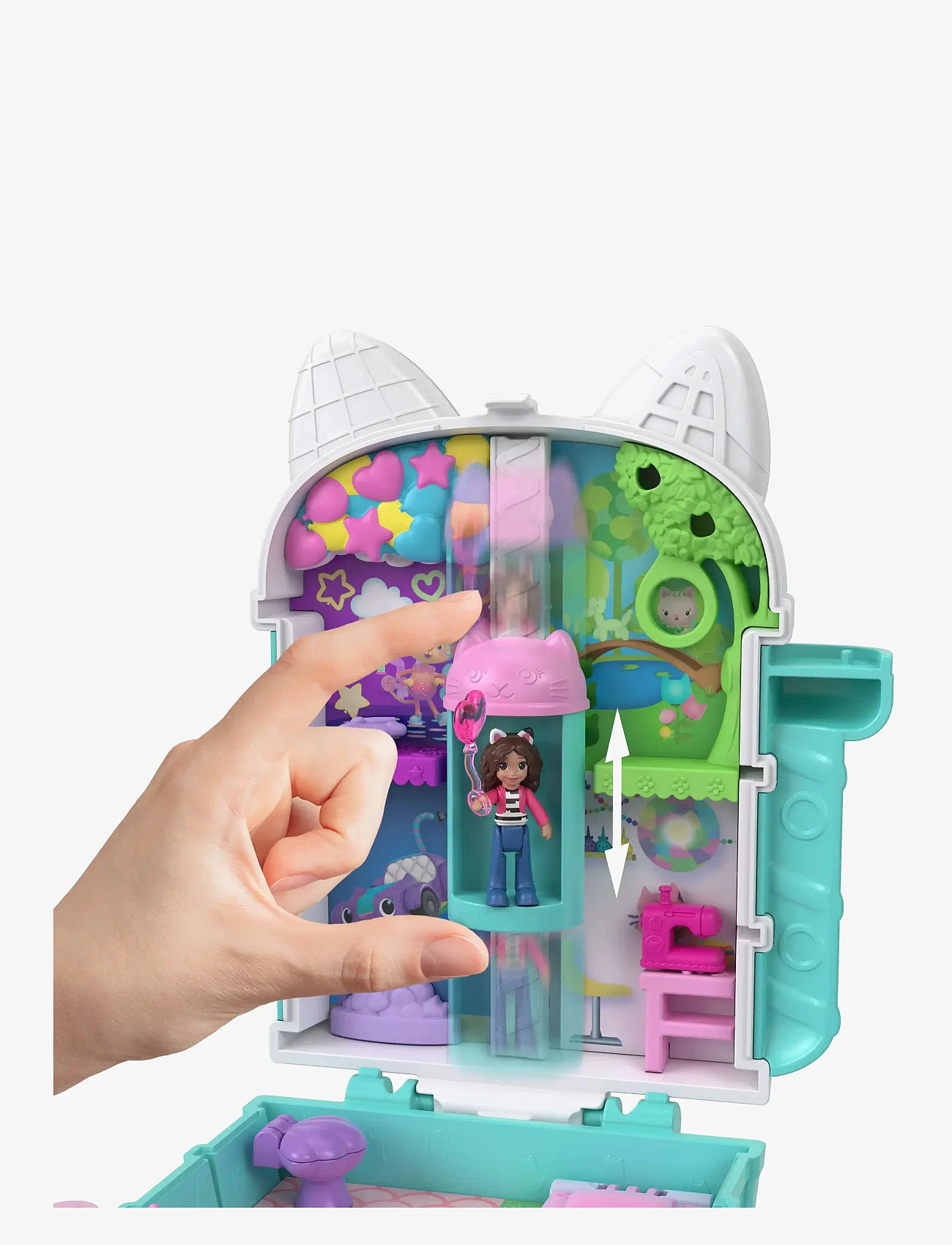 Polly Pocket - Polly Pocket  GABBYS DOLLHOUSE COMPACT - lekset - multi color - 4