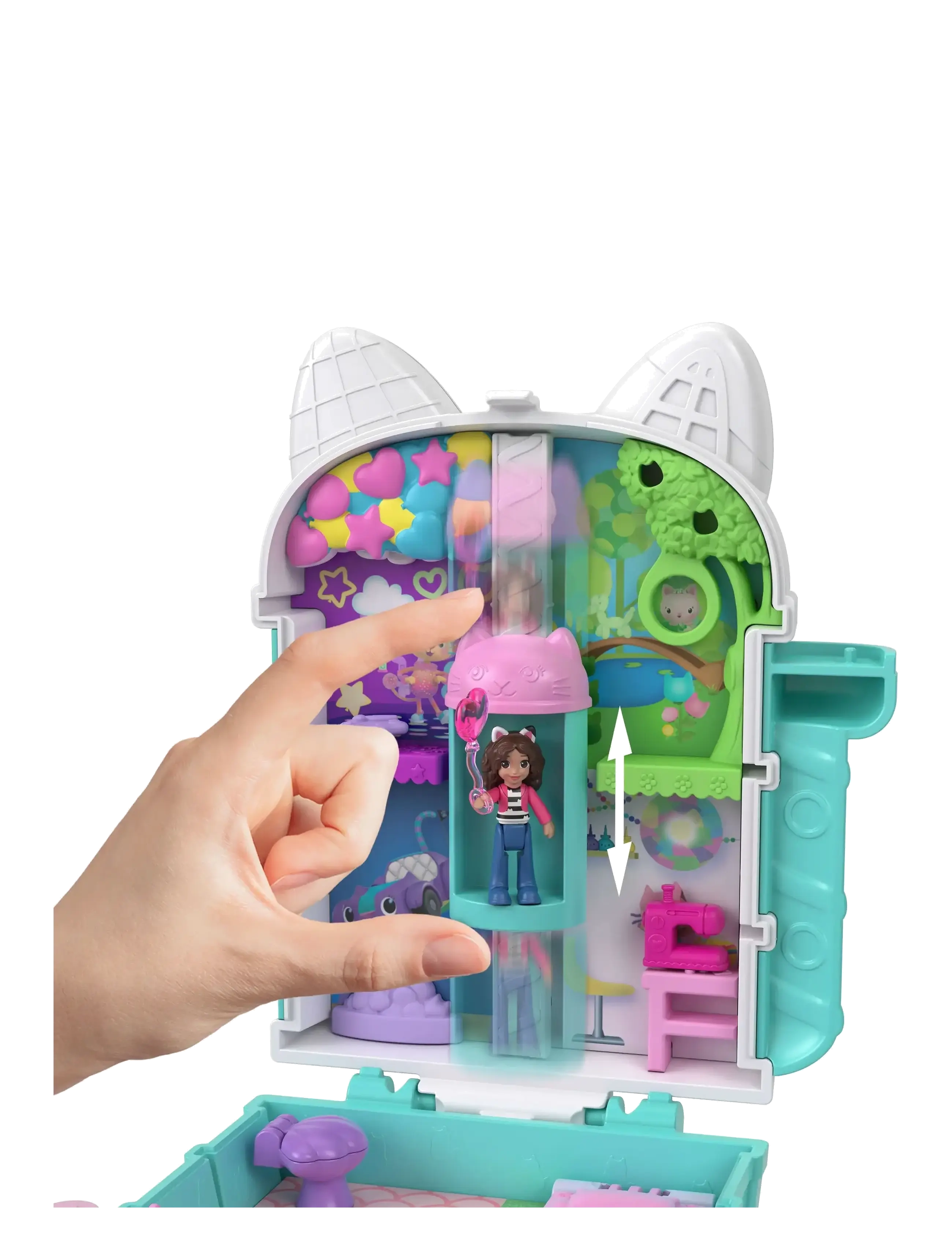 Polly Pocket - Polly Pocket  GABBYS DOLLHOUSE COMPACT - multi color - 4