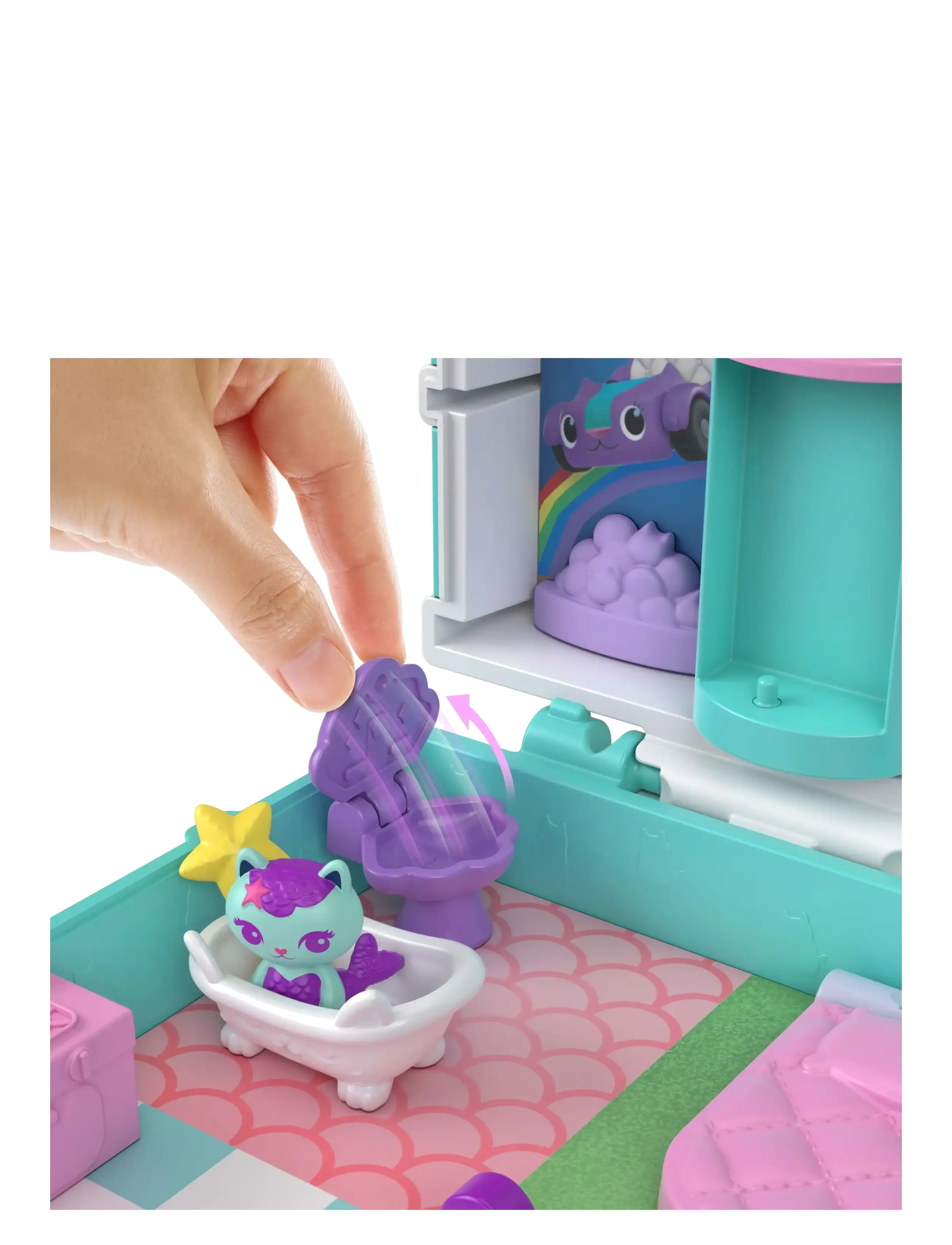 Polly Pocket - Polly Pocket  GABBYS DOLLHOUSE COMPACT - multi color - 5